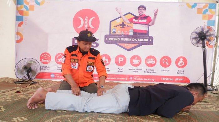 PKS Jatim Launching 13 Posko Mudik Dr Salim, Buka 24 Jam, Siapkan Layanan Pijat Gratis hingga Dokter